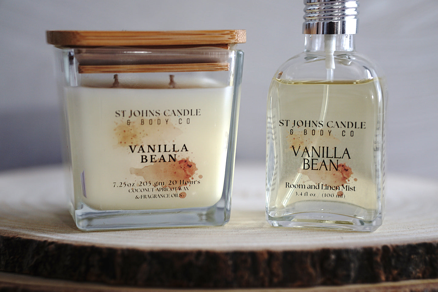 Vanilla Bean Small Room Candle