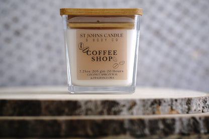 Coffee Shop Large Candle Collection