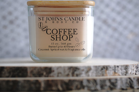 Coffee Shop Large Candle Collection