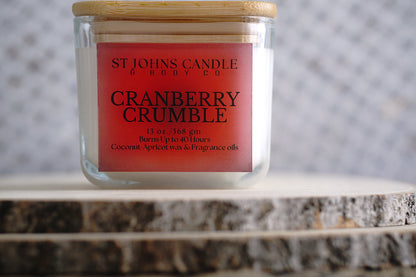 Cranberry Crumble Candle Collection