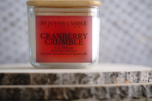 Cranberry Crumble Candle Collection
